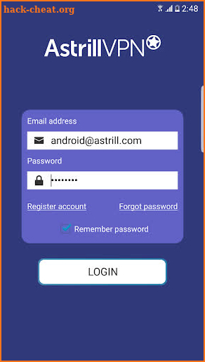 Astrill VPN - free & premium Android VPN screenshot