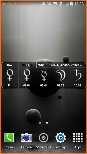 Astro Clock Pro (planet hours) screenshot