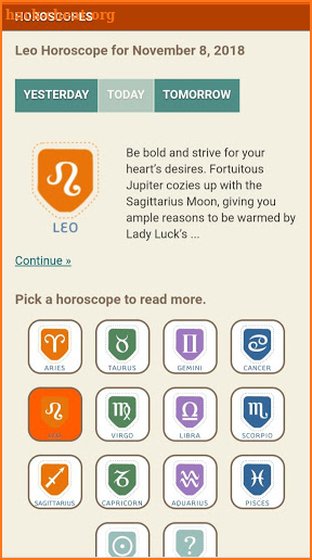 Astro Daily Horoscope screenshot