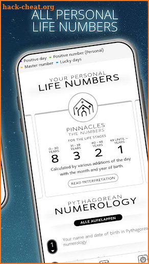 Astro Numerology & Biorhythm screenshot