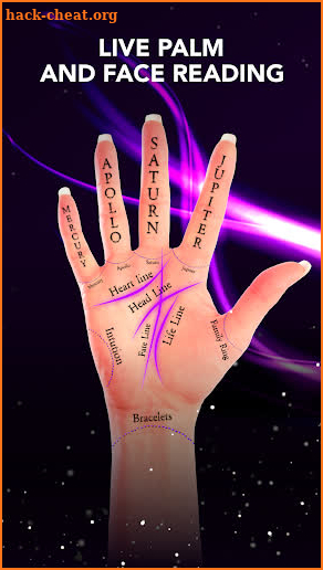 Astrology horoscope, palm reader, tarot: Astroline screenshot