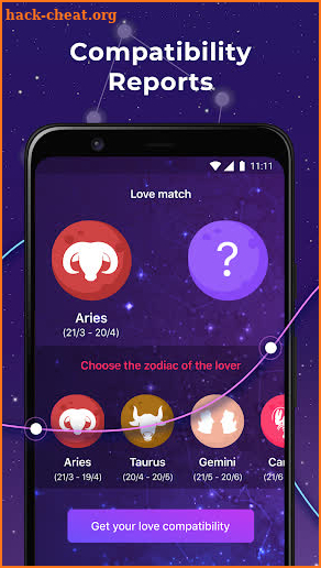 AstroMe - Personal Horoscope & Palm Reader screenshot