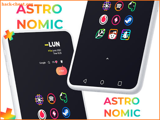 Astronomic - Icon Pack screenshot