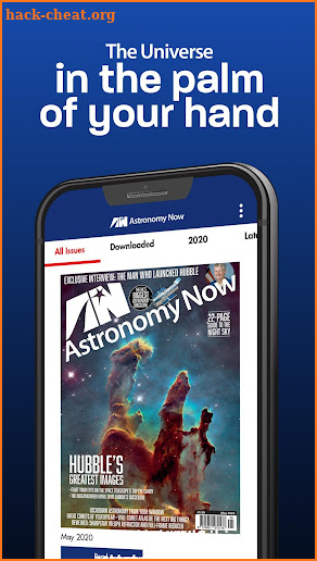 Astronomy Now Magazine screenshot