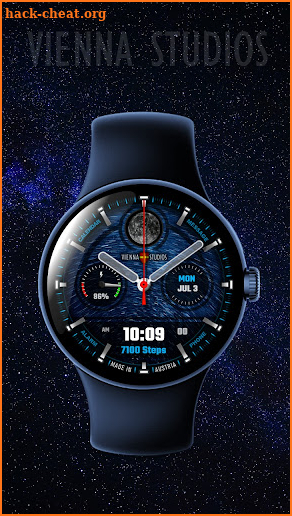Astronomy Space Watchface VS63 screenshot