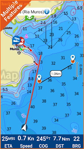 Asturies GPS Map Navigator screenshot