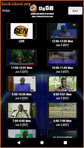 ASTV - Afrika STV screenshot