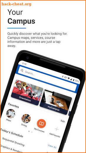 ASU-Newport Smart Campus screenshot