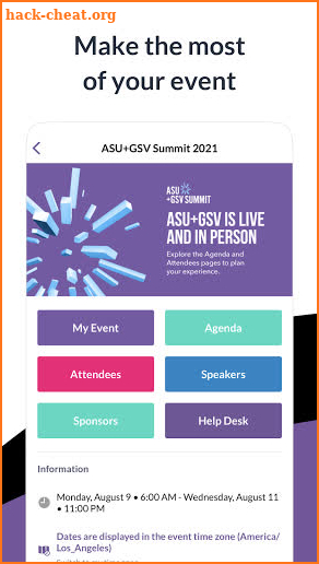 ASU+GSV Summit 2021 screenshot