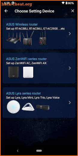 ASUS Router screenshot