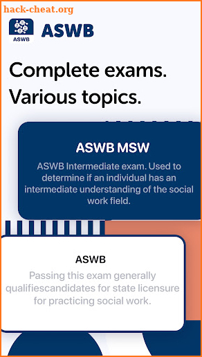 ASWB BSW Social Work Exam Prep screenshot