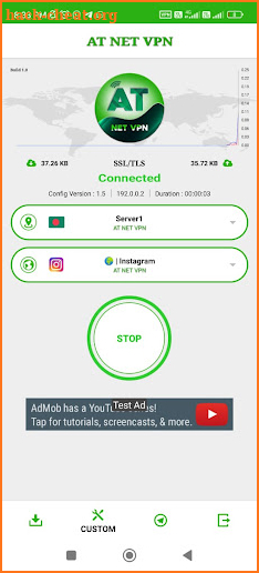 AT NET VPN screenshot