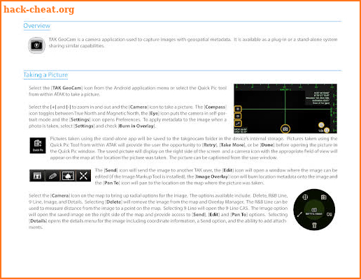 ATAK Plugin: GeoCam screenshot