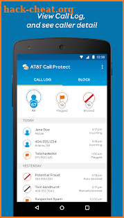 AT&T Call Protect screenshot
