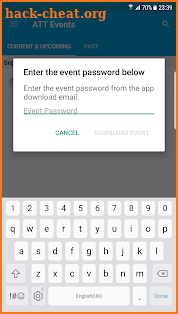 AT&T Global Events screenshot