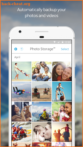 AT&T Photo Storage screenshot