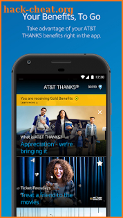 AT&T THANKS® screenshot