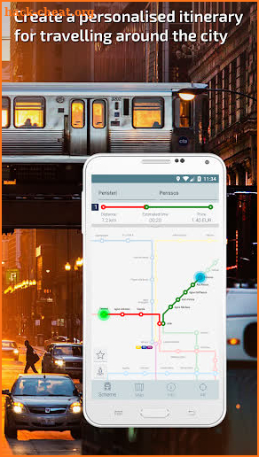 Athens Metro Guide & Subway Ma screenshot
