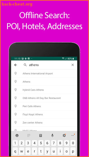 Athens Offline Map and Travel  screenshot