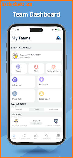 athlete one + screenshot
