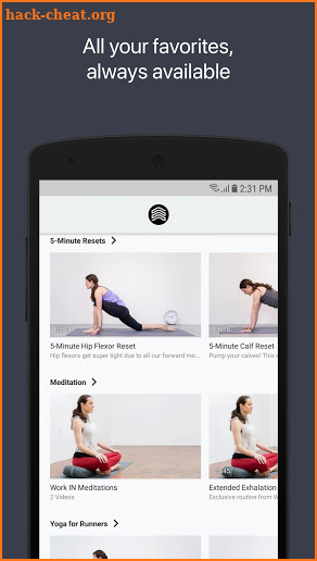 Athletes for Yoga screenshot