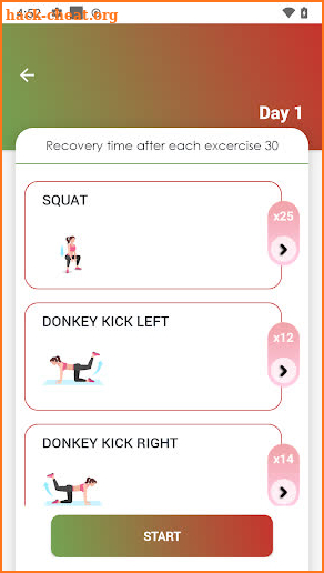 Athletic Fitness Tracker screenshot