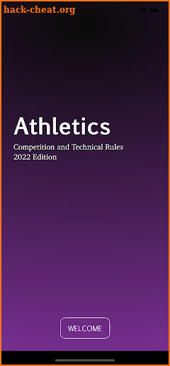 Athletics Rule Book screenshot