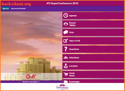 ATI SuperConference 2018 screenshot