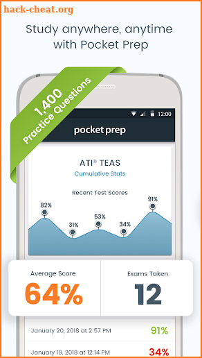 ATI TEAS Pocket Prep screenshot