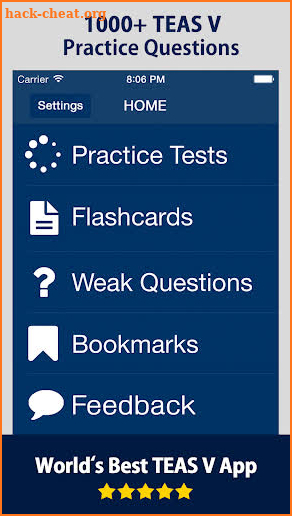 ATI TEAS Practice Test 2019 screenshot