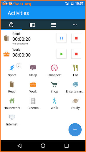 aTimeLogger - Time Tracker screenshot