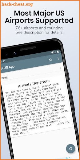 ATIS App screenshot