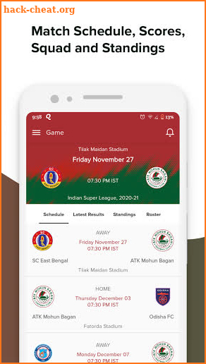ATK Mohun Bagan Official App screenshot