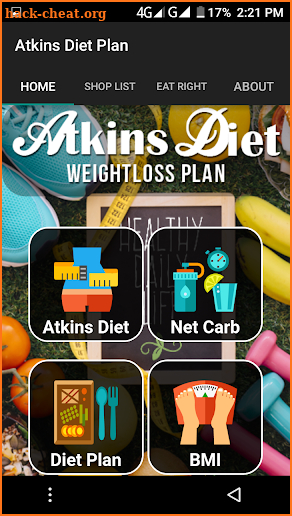 Atkins Diet Weightloss Plan 2018 screenshot