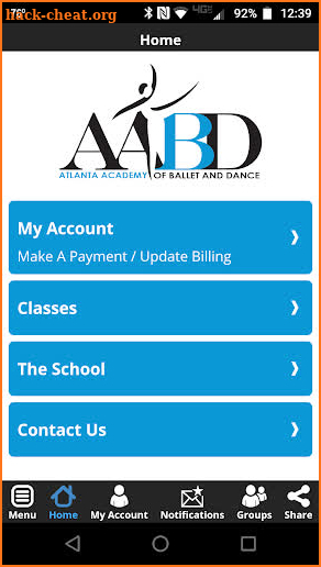 Atlanta Academy of Ballet and Dance screenshot