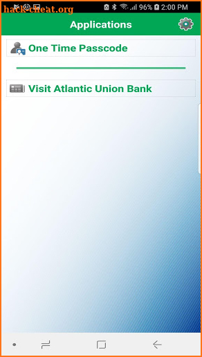 Atlantic Union Bank Business Authenticator screenshot