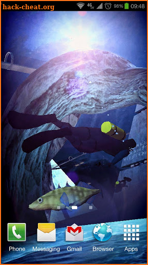 Atlantis 3D Pro Live Wallpaper screenshot