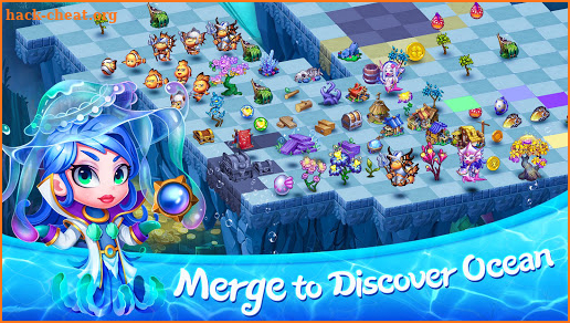 Atlantis Adventure – Magical sea merge & puzzle screenshot