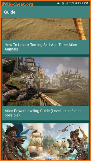 Atlas Game Guide screenshot