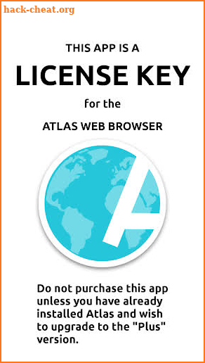 Atlas Plus LICENSE KEY screenshot