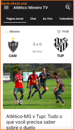 Atlético Mineiro TV - Notícias, Jogos, Tempo Real screenshot