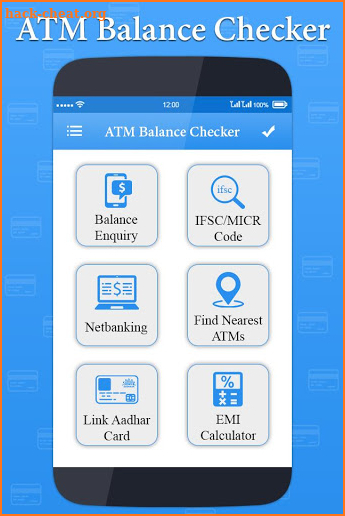ATM Balance Check : Bank Balance Check screenshot
