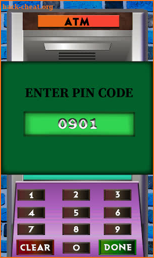 ATM Machine Simulator Game screenshot