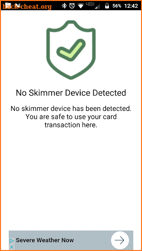 ATM Skimmer Detector (Debit/Credit Card) screenshot
