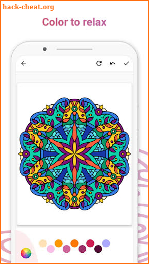 Atmosphere: Mandala Coloring Book for Adults screenshot