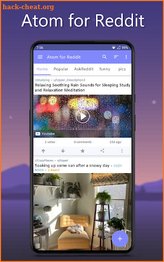 Atom for Reddit screenshot