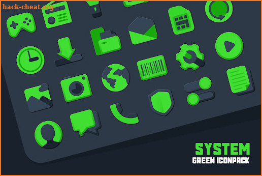Atom Green IconPack screenshot