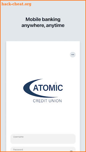 Atomic Credit Union screenshot