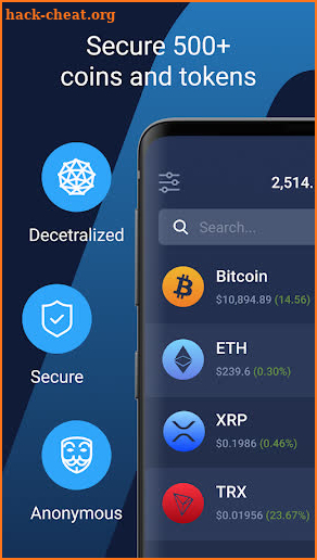 Atomic Wallet Bitcoin & Ethereum Ripple Tron EOS screenshot