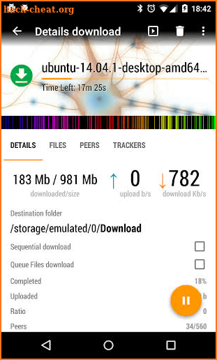 aTorrent - torrent downloader screenshot